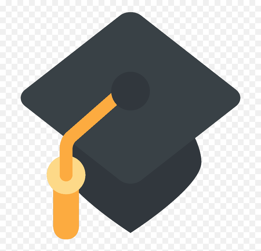 Graduation Cap Emoji Clipart - University Emoji,Emoji Gown