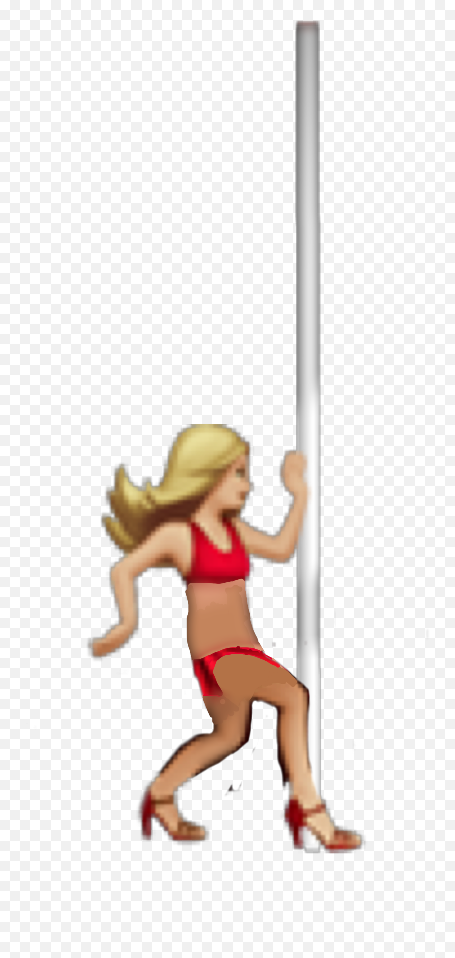 Pole Dance Sticker - Fictional Character Emoji,Dance Emoji