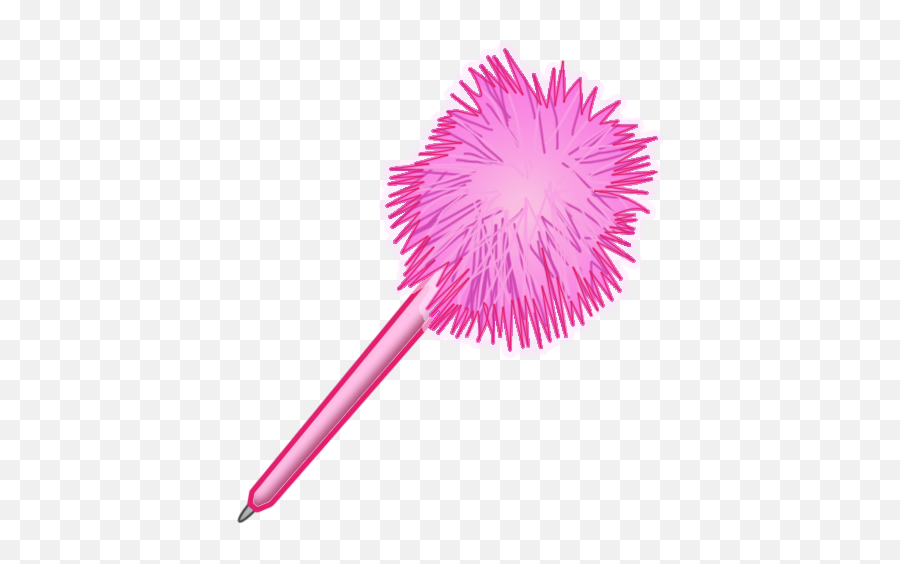 Pink Fluffy Pen Png - Pink Fuzzy Pen Png Emoji,Pen Emoji