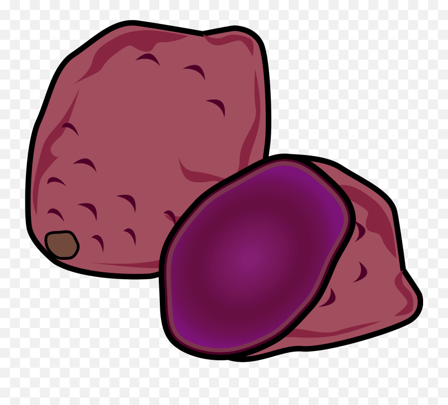 Purple Yam Clipart - Purple Yam Clipart Png Emoji,Yam Emoji