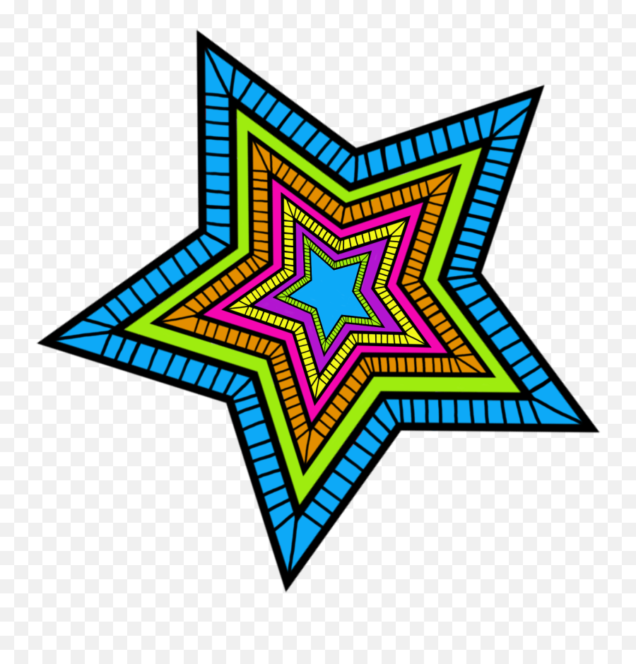 Estrella Creative Clips Clipart Star Clipart Clip Art - Decorative Emoji,Half Star Emoji