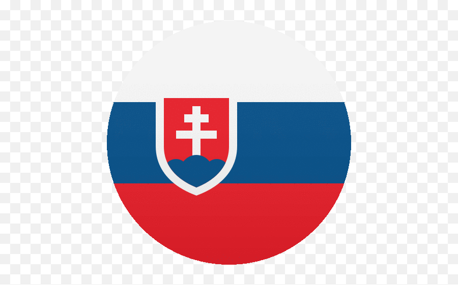 Slovakia Flags Gif - Vertical Emoji,Slovakia Flag Emoji