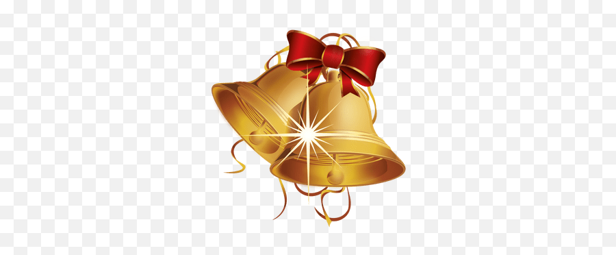 Blinking Golden Christmas Bell - Transparent Png U0026 Svg Sino De Natal Png Emoji,Bell Emoji Png
