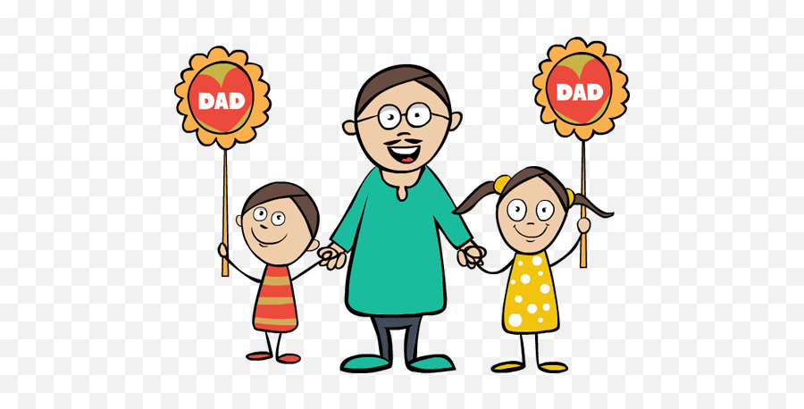 Free Fathers Cliparts Download Free Clip Art Free Clip - Day Cartoon Clipart Emoji,Fathers Day Emoji