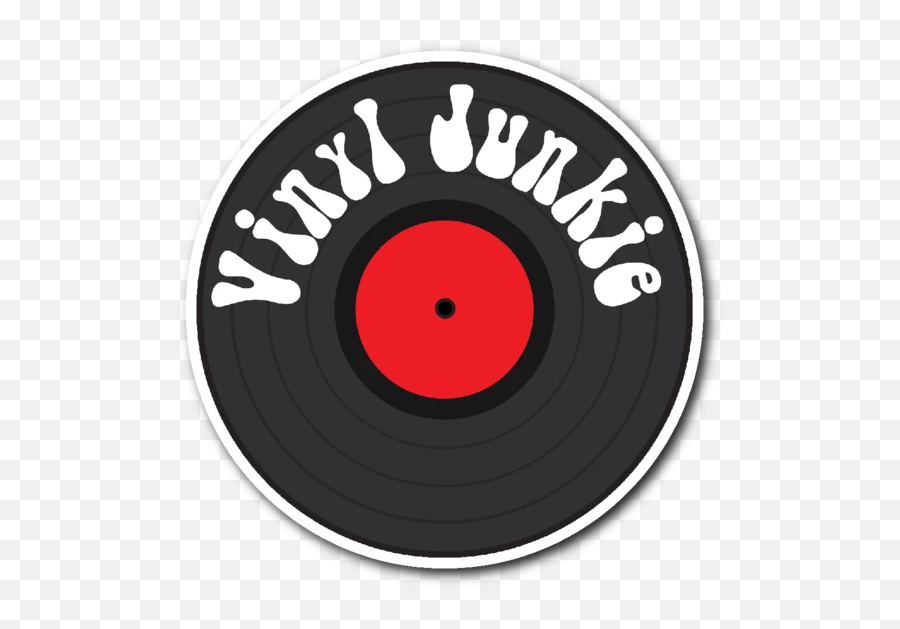 X Die Cut Vinyl Stickers - Way Huge Swollen Pickle Emoji,Vinyl Record Emoji