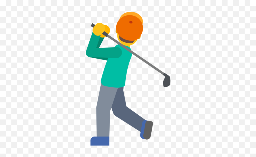Person Golfing Emoji - Emoji De Golf,Golf Emoji