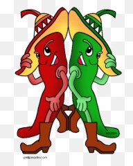 Chili Pepper Clip Art Hostted - Chilli Cook Off Emoji