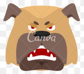 Dog Angry Emoji - Canva,Emoji Dog