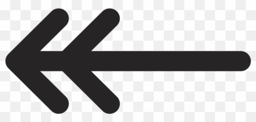Double Head Left Arrow - Point Png Emoji