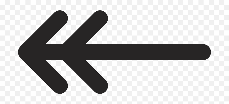 Double Head Left Arrow - Arrow Point Png Emoji,Left Arrow Emoji