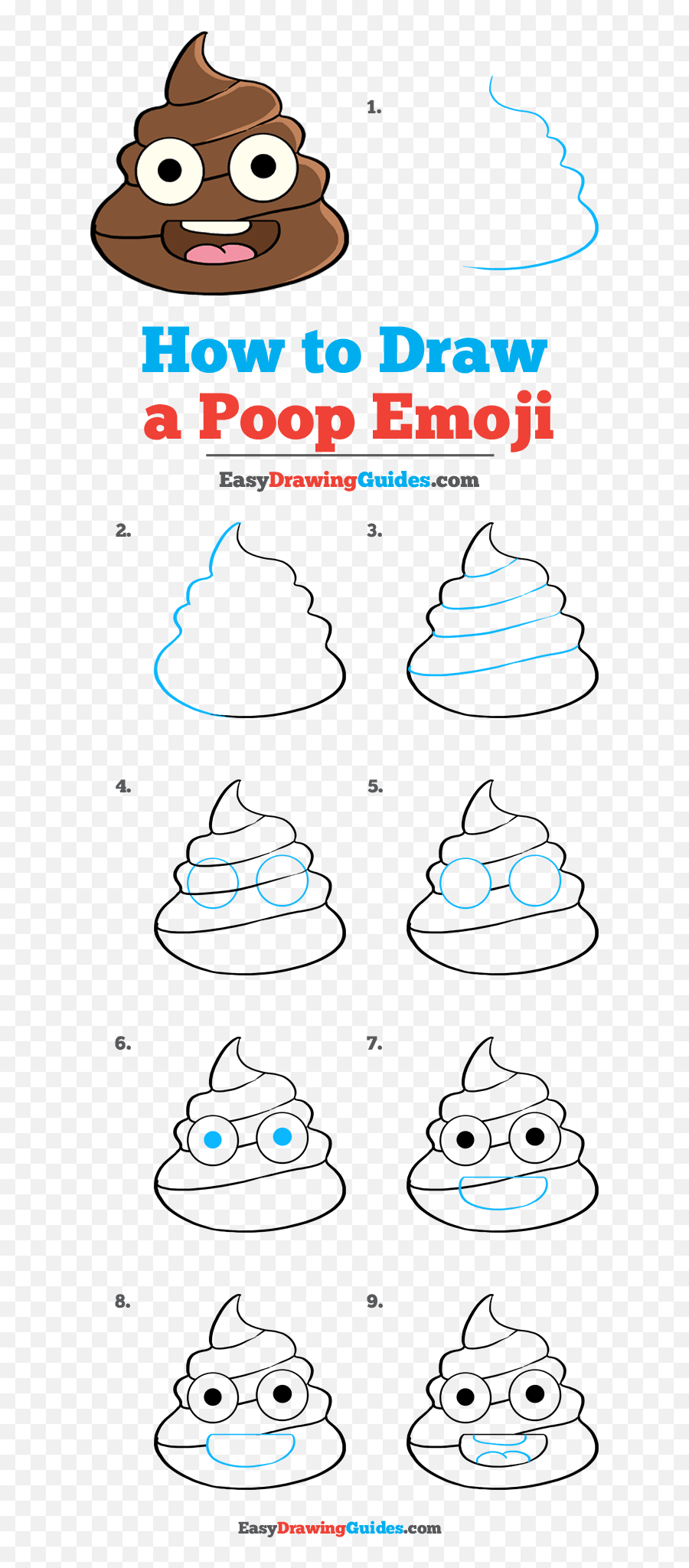 How To Draw A Poop Emoji - Red Panda Drawing Easy Step By Step,Good Shit Emoji