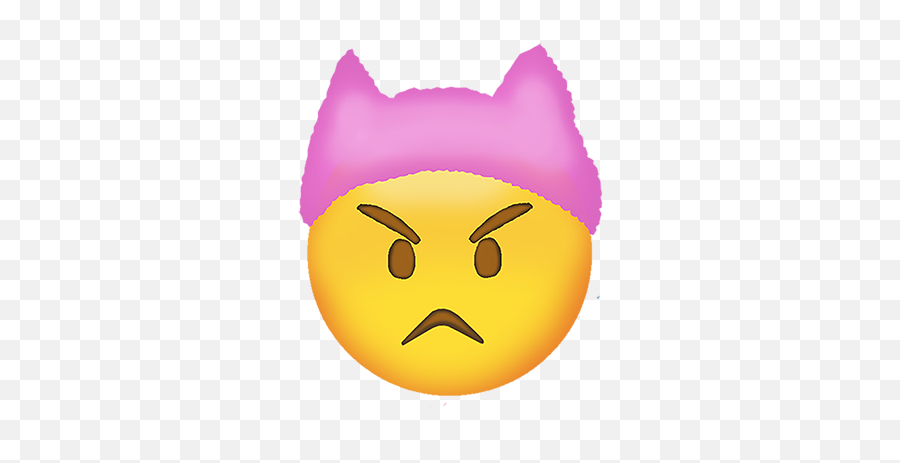 Krista Pink Hat Emojis - Smiley,Vote Emoji