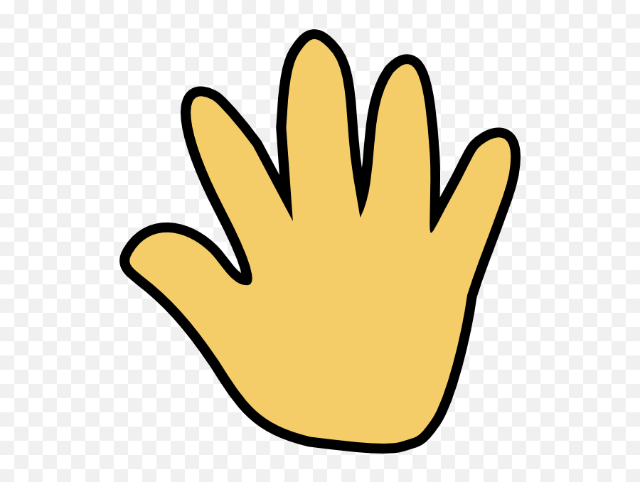 Animated Hand Wave Clipart - Clip Art Waving Hand Emoji,Waving Bye Emoji