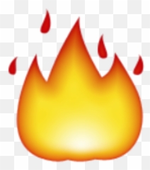 Fire Emoji Clipart - Flamme