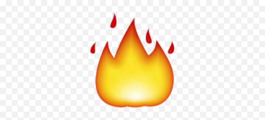 Fire Emoji Clipart - Flamme Emoji,Emojis Explained