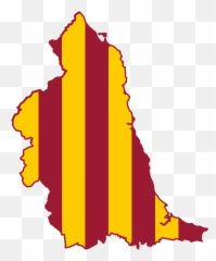Flag Map Of North East England - North East England Flag Emoji,Gb Flag Emoji