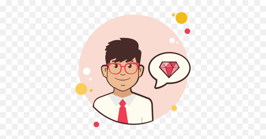 Man With Red Glasses Gem Icon - Question Mark Man Icon Png Emoji,Gem Emoji