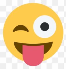 Twemoji 1f61c - Smiley Emoji