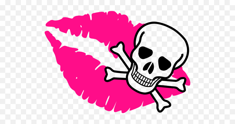 Human Skull Clip Art Free Vector For Free Download About - Girly Skull Clipart Emoji,Skull Crossbones Emoji