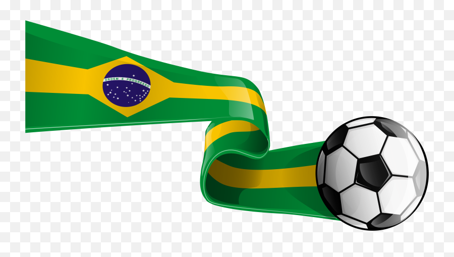 Brazil Football Hd Clipart - Clip Art Library Brazil Flag Transparent Background Emoji,Brazil Emoji