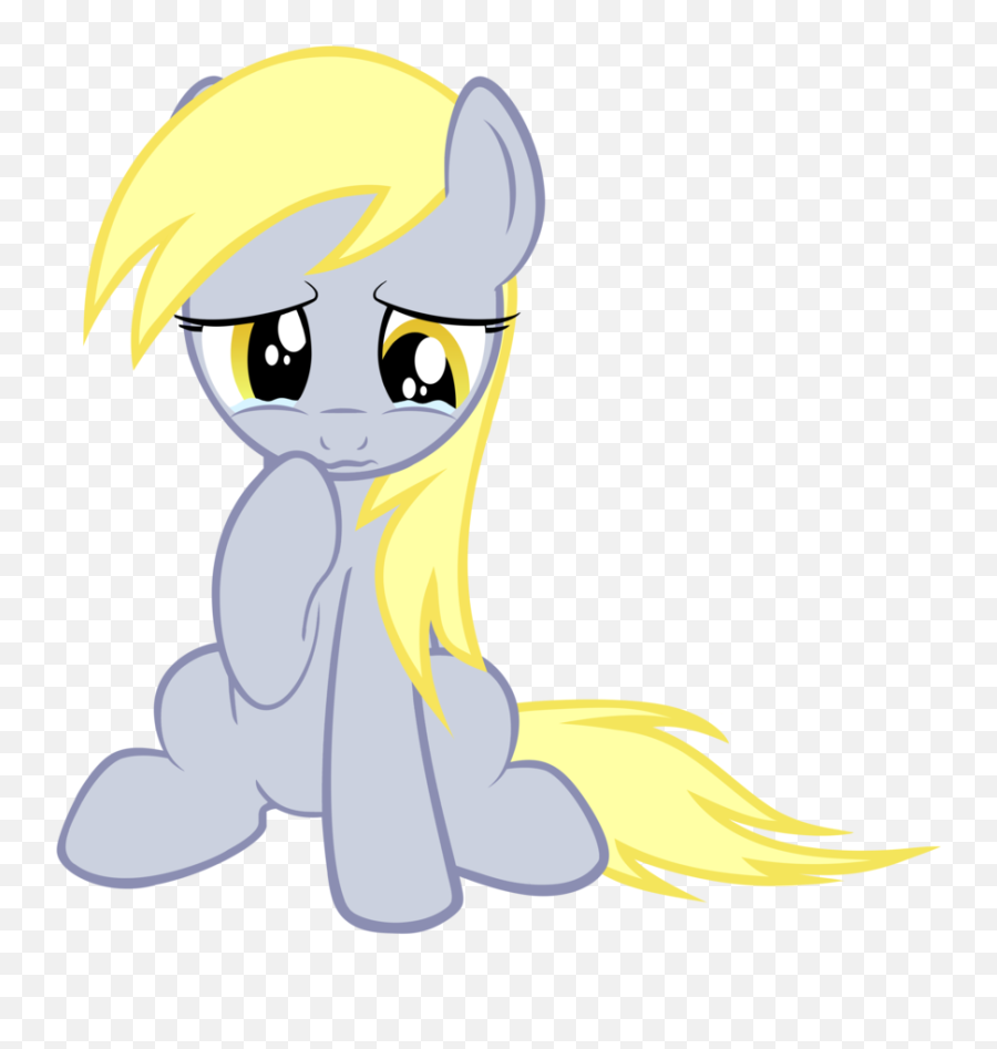 Cadence Rarity Followed - Sad Derpy Full Size Png Download My Little Pony Derpy Hooves Crying Emoji,Derpy Emoji