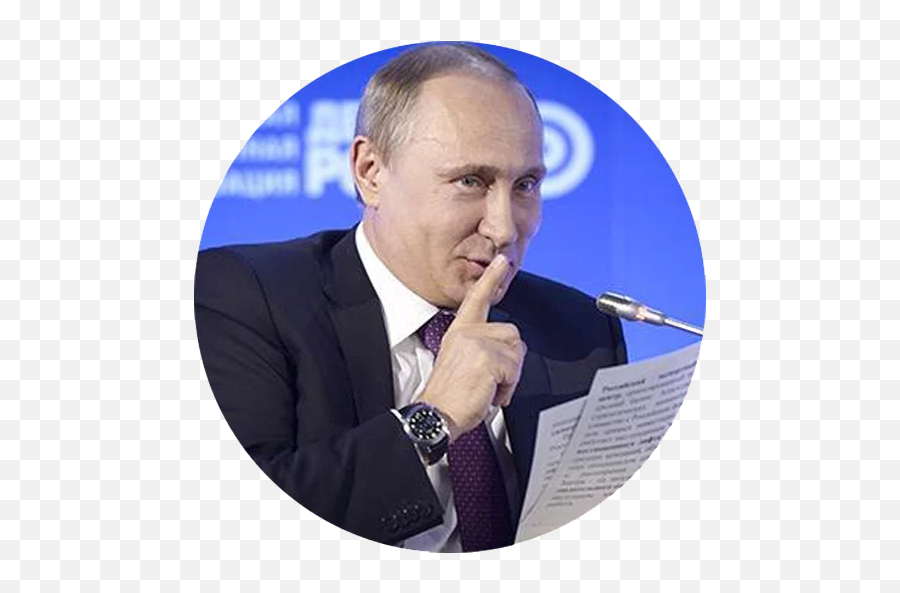 Vladímir Putin Stickers For Telegram - Shh Russian Emoji,Putin Emoji