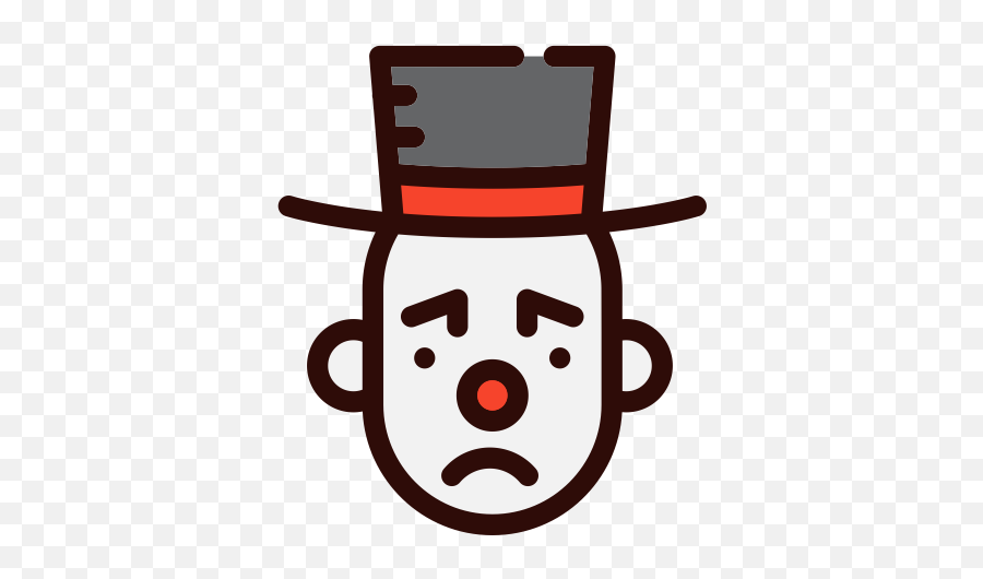 Clown Svg Vector Icon Free Icons Uihere - Icon Emoji,Killer Clown Emoji