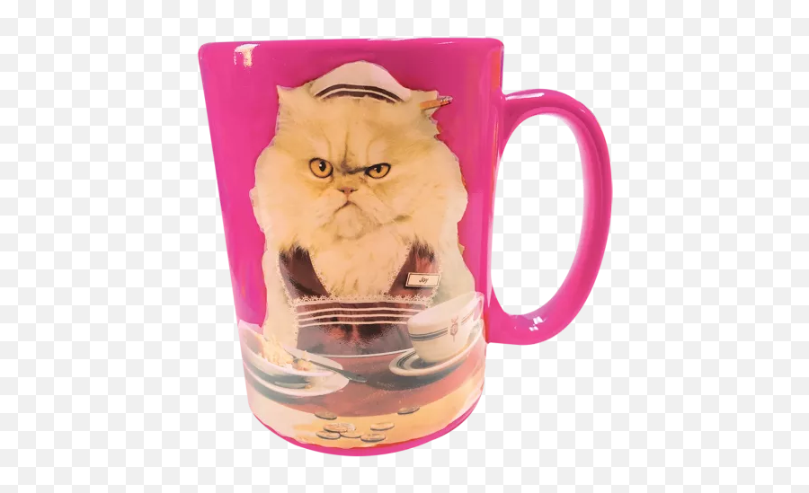 Avanti I Donu0027t Do Perky Ceramic Mug - Kitten Emoji,Waitress Emoji