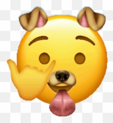 Emoji Dogfilter Orignal Freetoedit