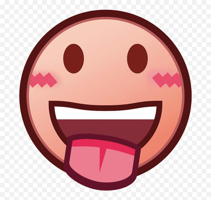 Face With Tongue Emoji Clipart Free Download Transparent - Pink Tongue Out Emoji,Tooth Emoji