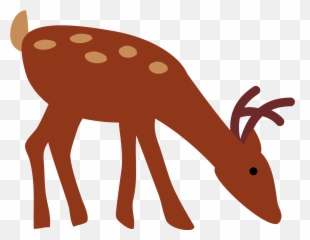 Deer Eating clipart Free download transparent PNG Creazilla - Cartoon Reindeer Grass Emoji