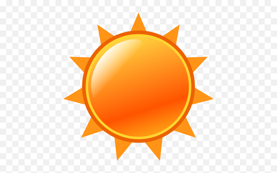 Black Sun With Rays Emoji For Facebook Email Sms - Transparent Sunny Png,Sun Emoji