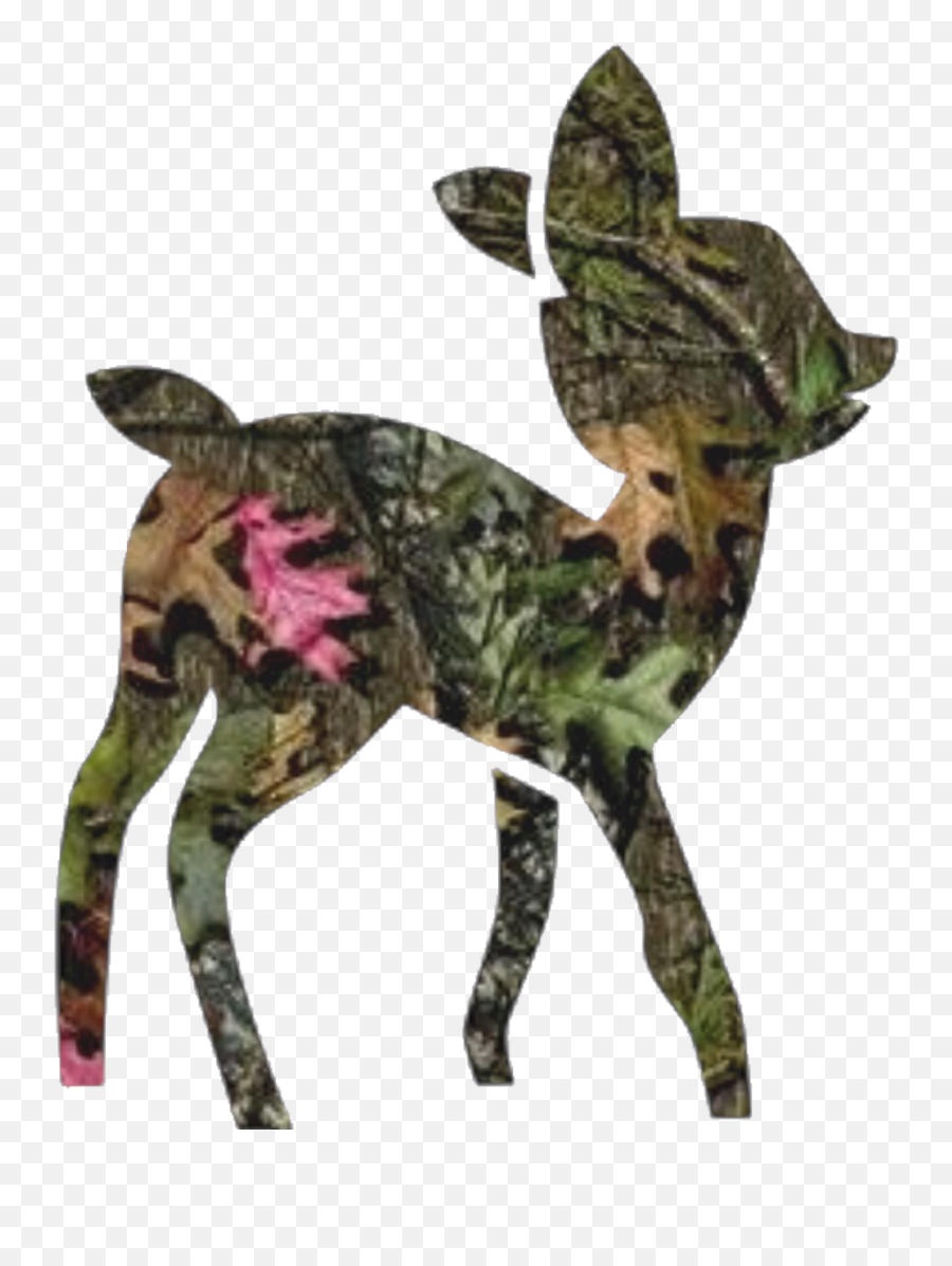 Camo Doe Sticker By Salulilbug - Animal Figure Emoji,Camo Emoji
