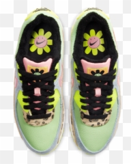 WMNS Air Max 90 LX Rave - Nike Illusion Green Emoji