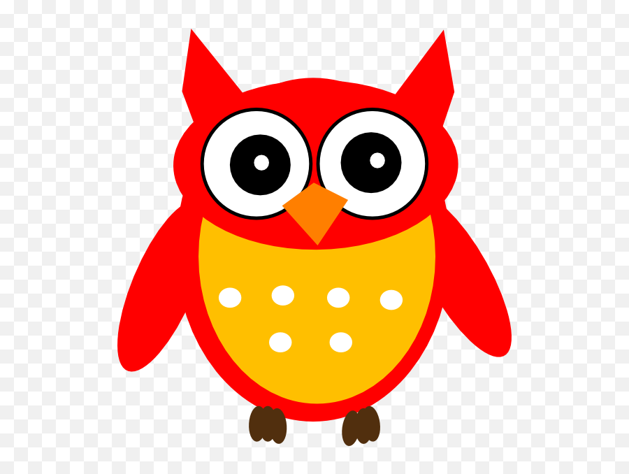 Red Clipart Owls Red Owls Transparent Free For Download On - Red Owl Clipart Png Emoji,6 Owl Emoji