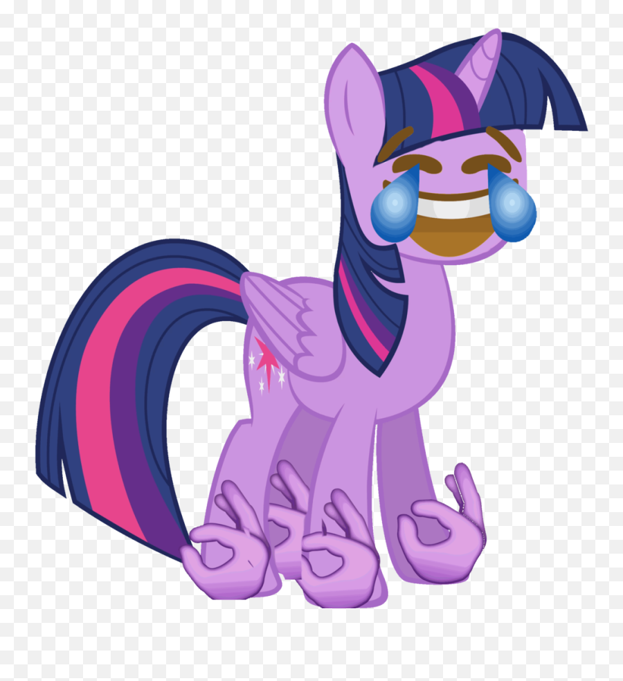 Download Hd Alicorn Downvote Bait Emoji Emoji - Twilight Sparkle My Little Pony,Pony Emoji