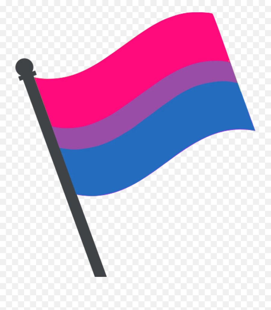 Bisexual Flag Emoji - Lgbt,Pr Flag Emoji