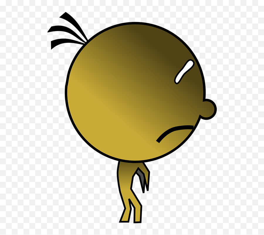 Free Unhappy Sad Vectors - Not Here Emoji,Shocked Emoji