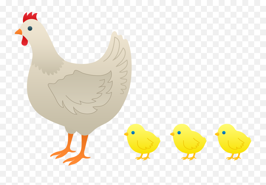 Chickens Clipart Chick Chickens Chick - Chicken And Chick Clipart Emoji,Baby Chick Emoji