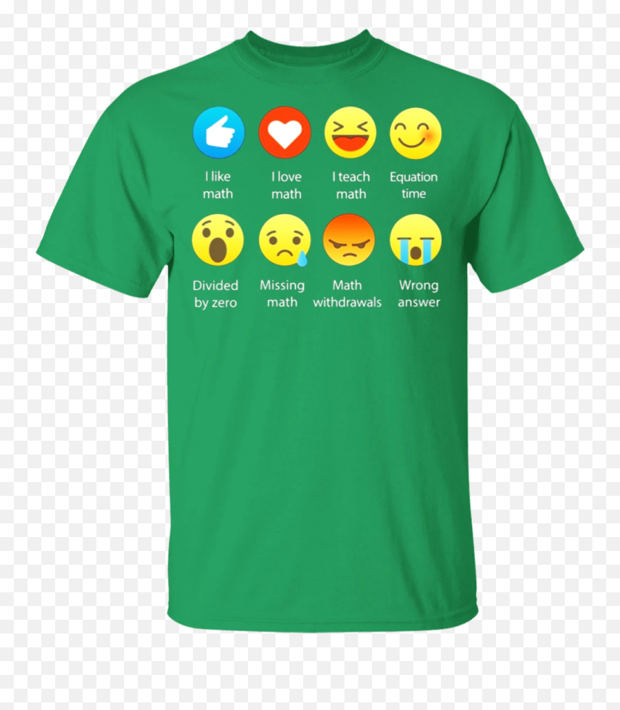 I Love Math Emoji Emoticon Funny Graphic Tee Shirt,Math Emoji