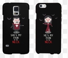 Matching Couple Phone Cases - Cute Design Emoji