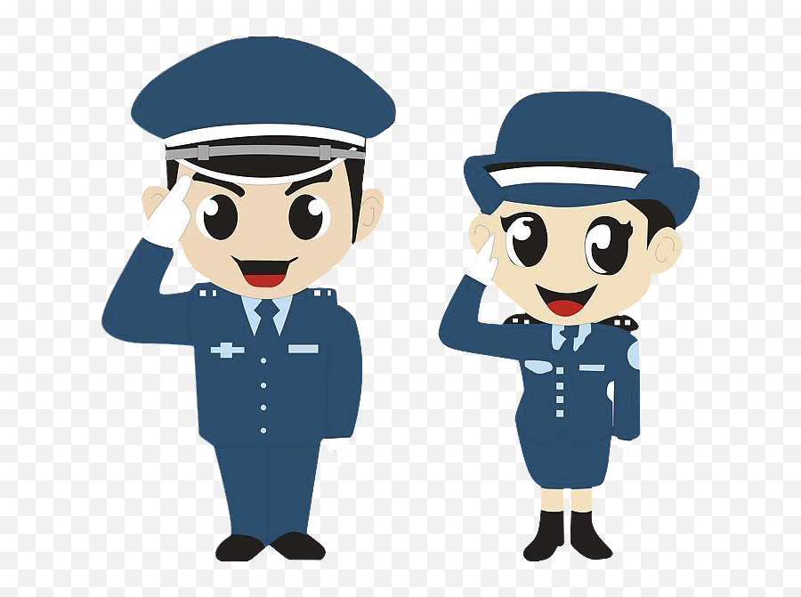 Clipart Woman Police Man Clipart Woman Police Man - Welcome Security Guard In Cartoon Emoji,Cop Emoji