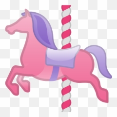 Carousel Horse Emoji - Carousel Horse Emoji,Horse Emoji