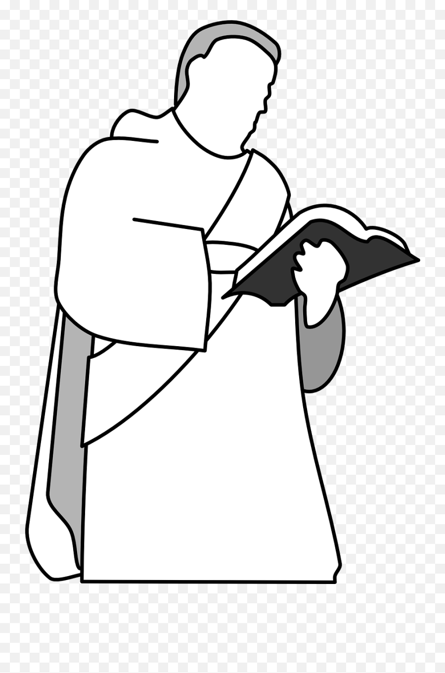 Priest Church Religion Christian - Catholic Deacons Clip Art Emoji,Free Catholic Emojis