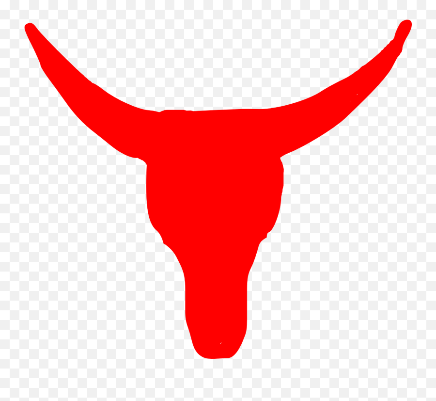 Steer Texas Longhorn Cattle Horns Beef - Red Bull Clipart Emoji,Air Horn Emoji