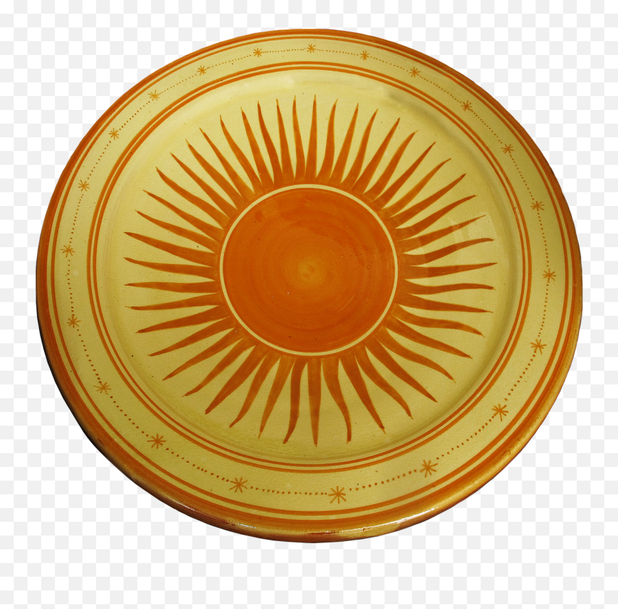 Sun Plate Ceramic Tableware Africa - Circle Emoji,Apple Old Emojis