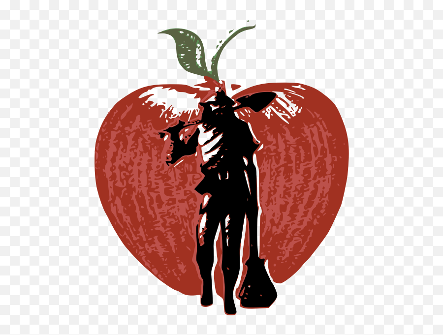 Johnny Appleseed Stamp - Johnny Appleseed Clip Art Emoji,Owl Emoji Apple