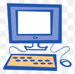 Monitor Keyboard Screen - Computer Clip Art Emoji