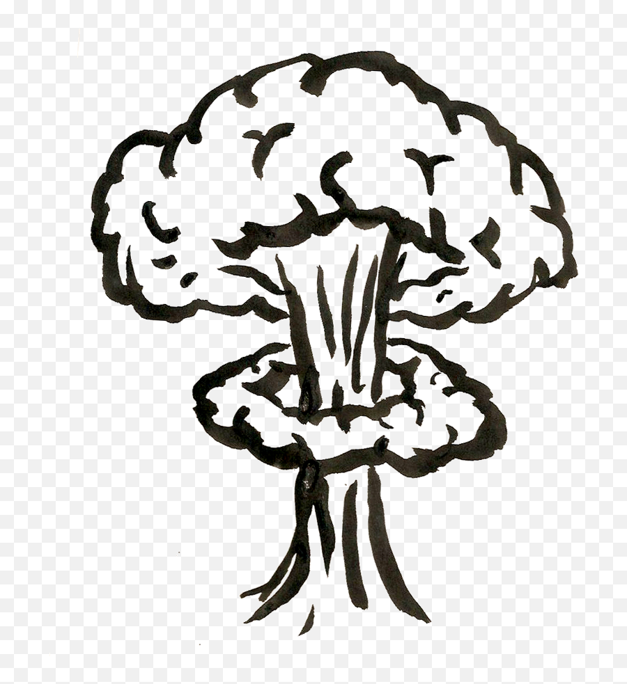 Explosion Clipart Mushroom Cloud Explosion Mushroom Cloud - Explosion Drawing Emoji,Mushroom Cloud Emoji