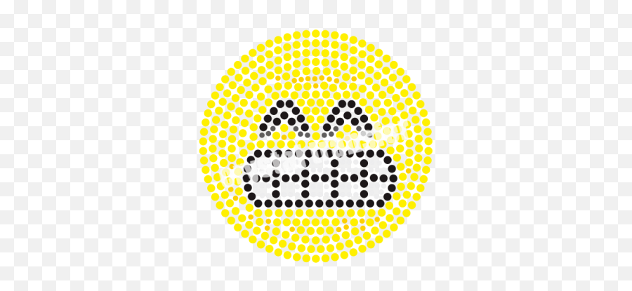Classic Emoji Iron On Hot Fix Rhinestone Transfers - Nerium Logo,Iron Emoji